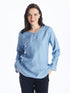 LC Waikiki Crew Neck Regular Long Sleeve Women's Blouse